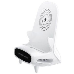 Portable Mini Chair Wireless Charger Desk Mobile Phone Holder